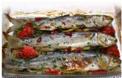 chefal marinat in sampanie