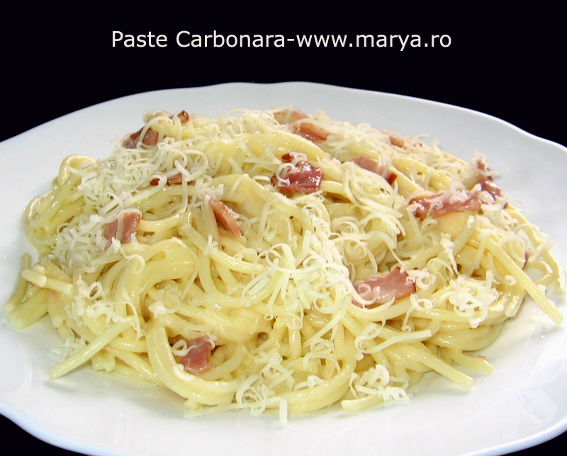 paste carbonara