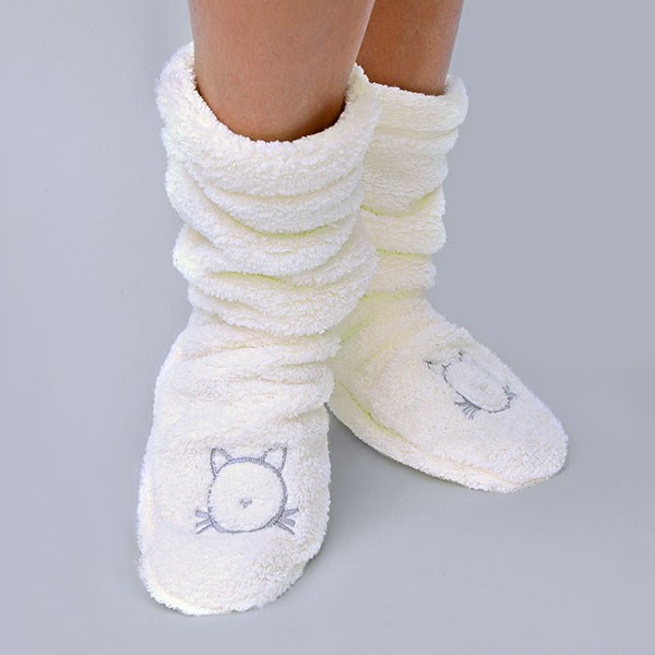 sosete-calduroase-duffy-ecru