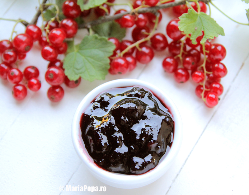 Cea mai buna Marmelada de Coacaze Rosii