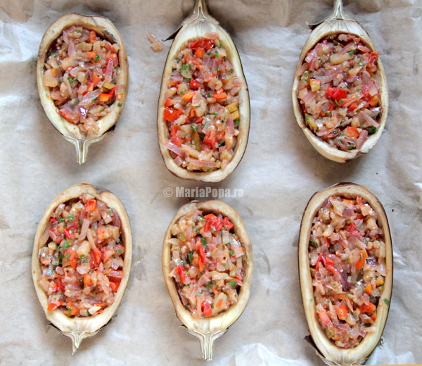 Vinete umplute cu legume (Imam Bayildi)