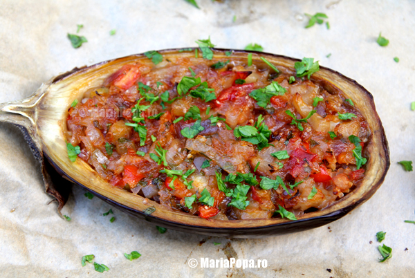 Vinete umplute cu legume (Imam Bayildi)