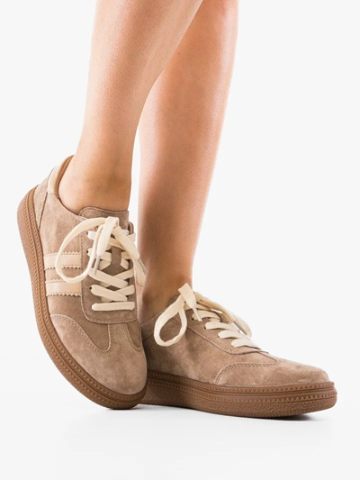 Sneakers dama din piele naturala